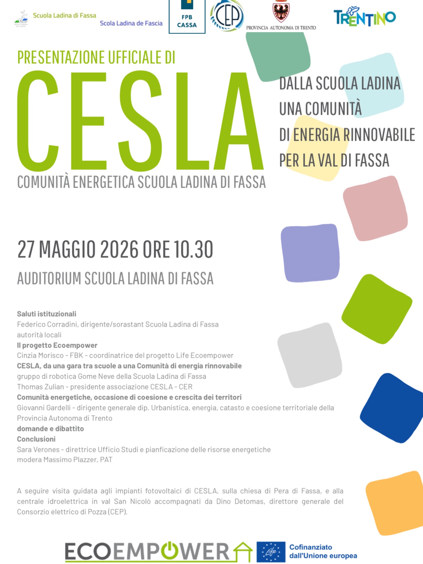 Presentazione Ufficiale CESLA - Progetto Ecoempower